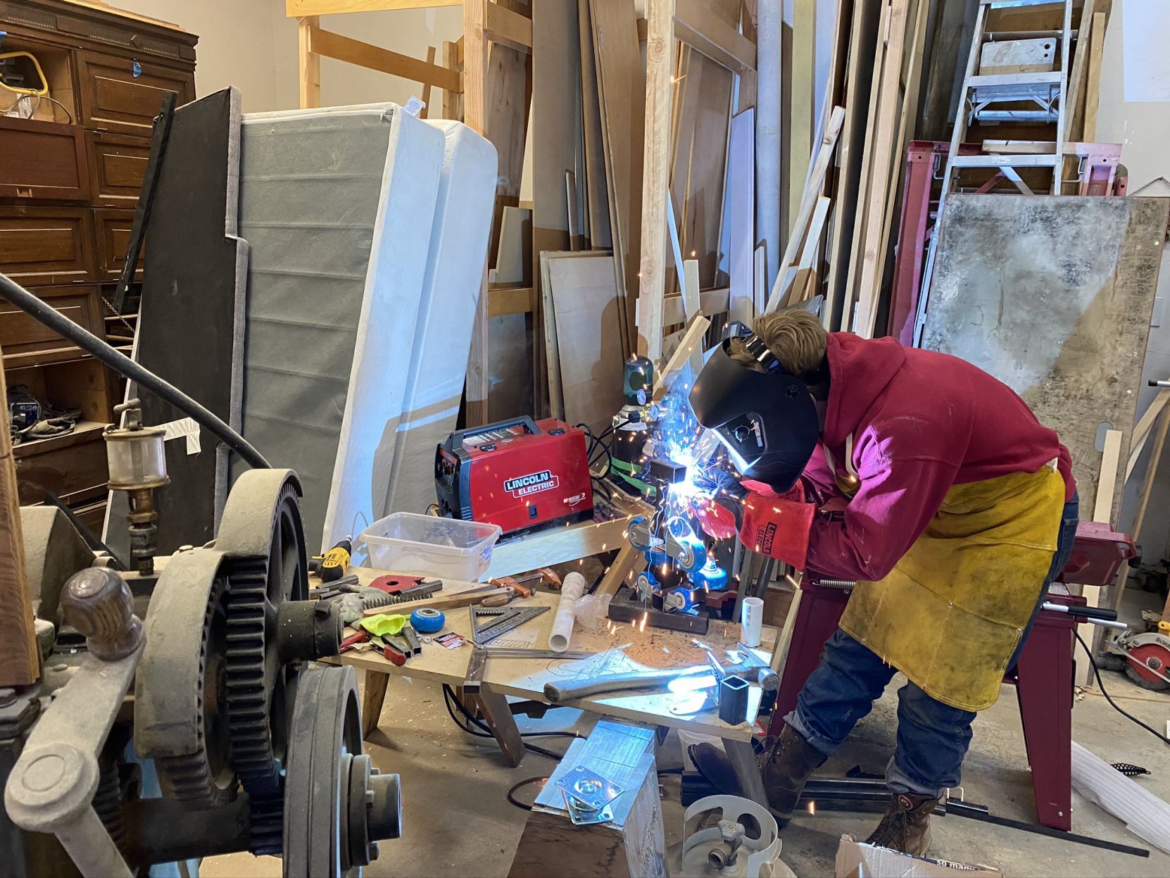 Building Napa's mini-Matterhorn roller coaster
